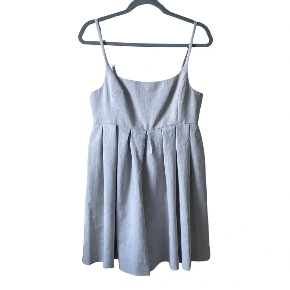 Rebecca Taylor Linen Romper Jumpsuit In Rye Size 8 NWT - Picture 2 of 16